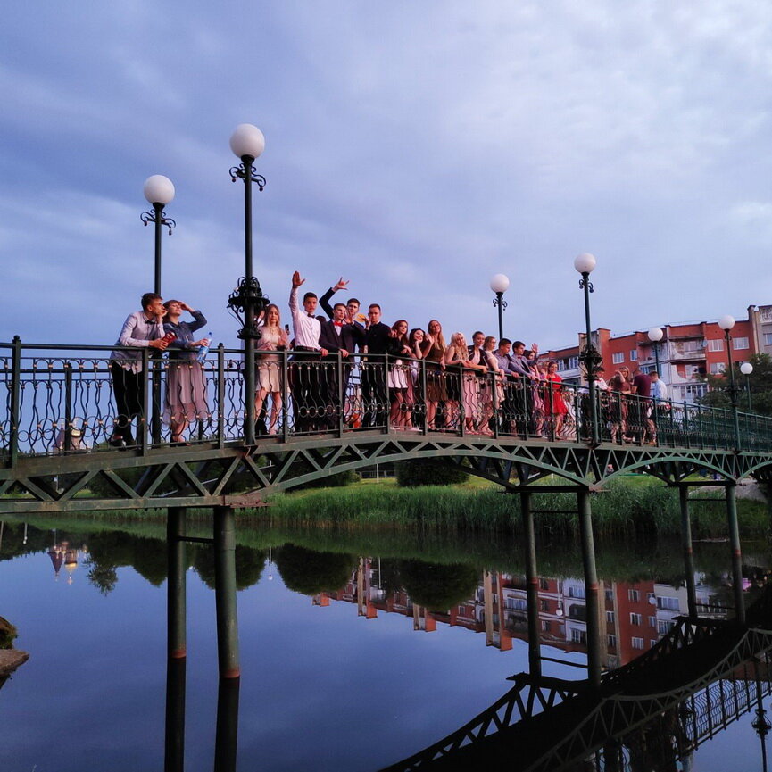 Рассвет на Светиловском озере