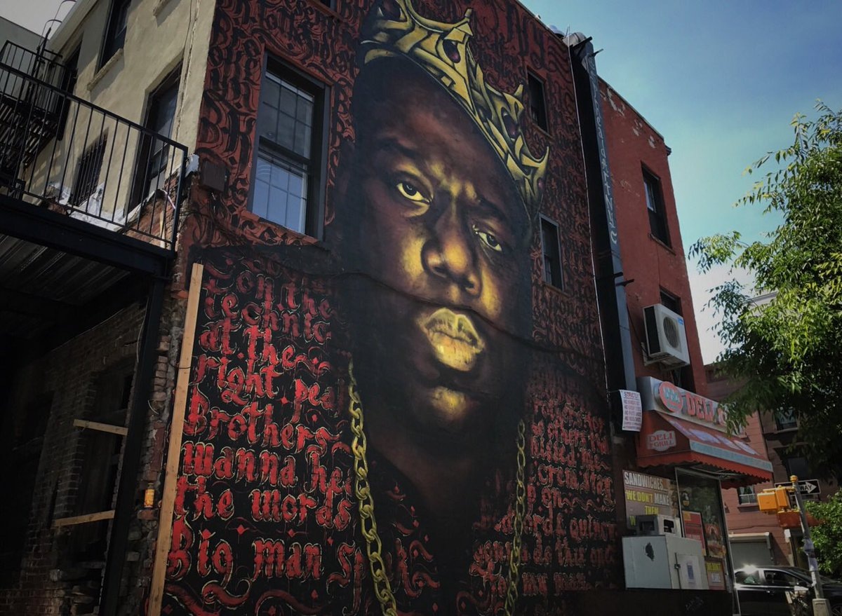 Граффити "Король Нью-Йорка". 