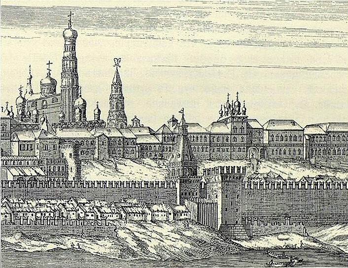 Юстиц коллегия при петре 1. Здание приказов в Московском Кремле. Здание приказов в Кремле. Москва 1719. Здание приказов в Кремле 1675 год.