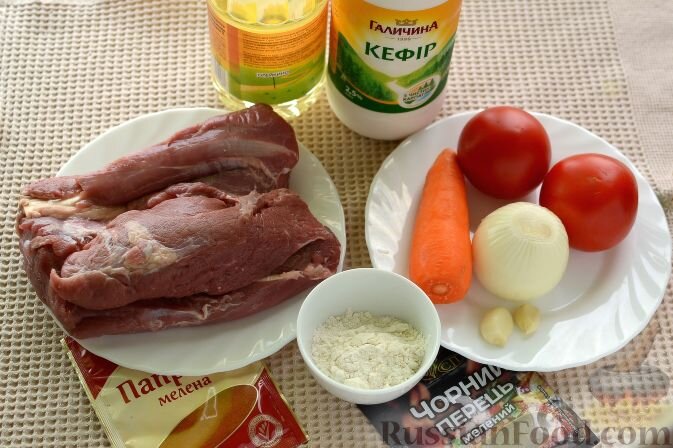 Подготавливаем все необходимые ингредиенты.