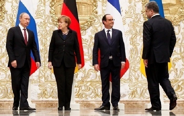 Лица участников Нормандского формата наполовину поменялись, но процесс продолжает буксовать. Фото AP 