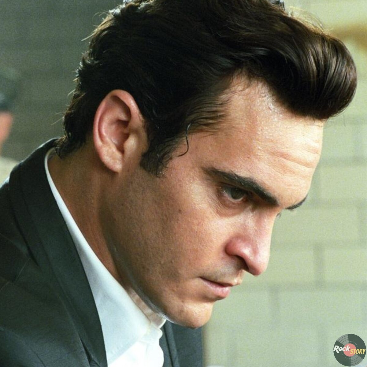 На фотографии Хоакин Феникс в роли Джонни Кэша