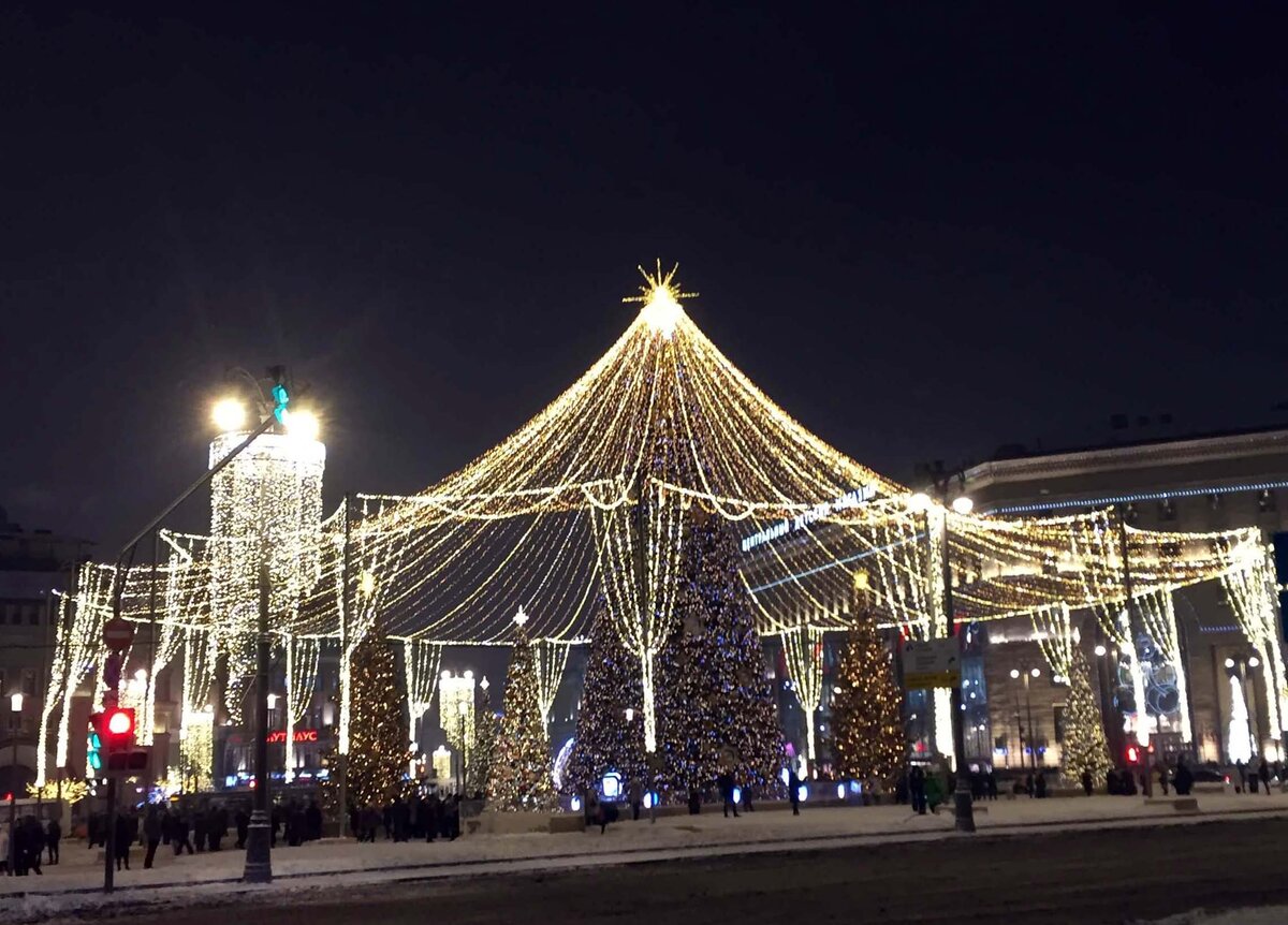 Рождественские ярмарки в Москве