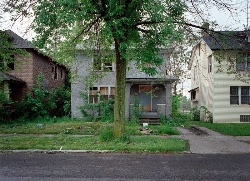 Заброшенный дом в Детройте