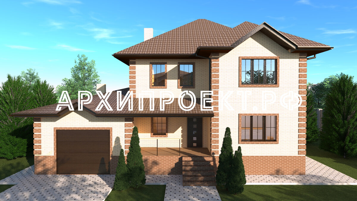 Главный фасад проекта