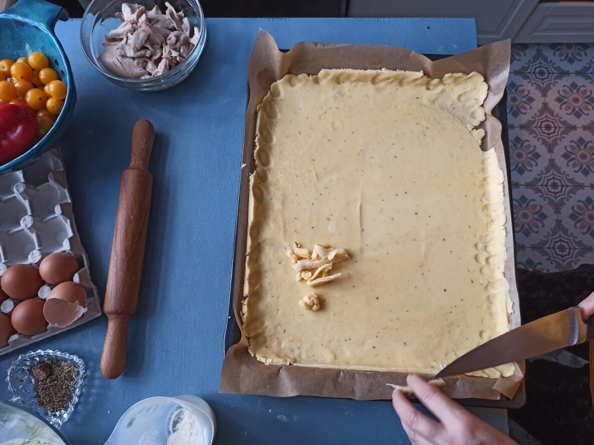 Киш Лорен с курицей - простой вариант француского пирога, из доступных  продуктов! | Мария Сурова - рецепты и советы | Дзен