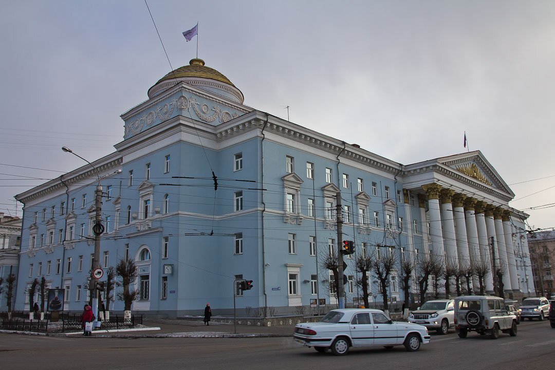 Управление железной дороги в Чите. Изображение использовано в качестве иллюстрации. Источник - Яндекс Картинки.