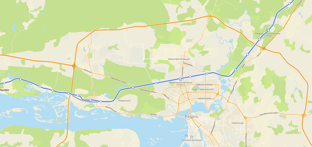 Расписание электричек юдино зеленодольск. Новая дорога в Казани через Вознесение. Вознесение Казань на карте. Вознесенское Казань на карте. Вознесенский тракт Казань схема.