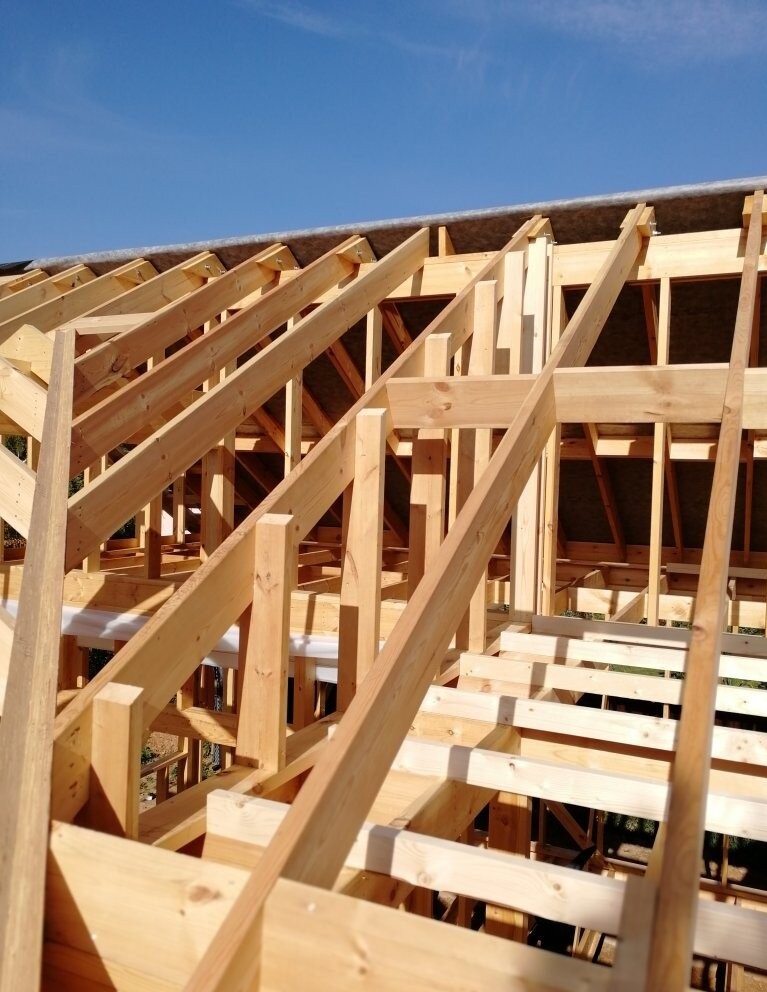 Скат кровли.