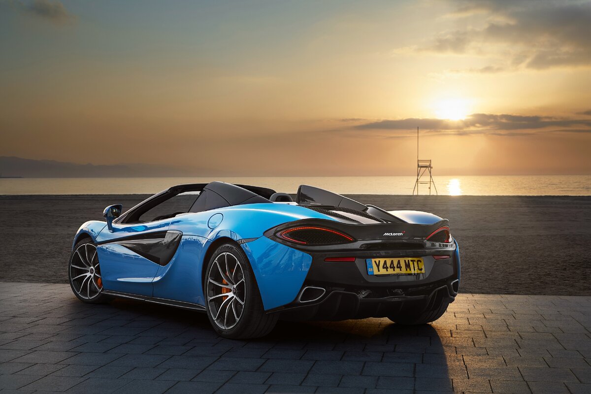 McLaren 570S Spider.   Фото: wallbox.ru