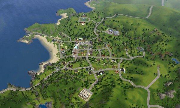 Sunset Valley в игре The Sims