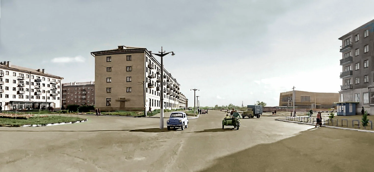 Рубцовск в 1970-е годы. Фото из канала автора