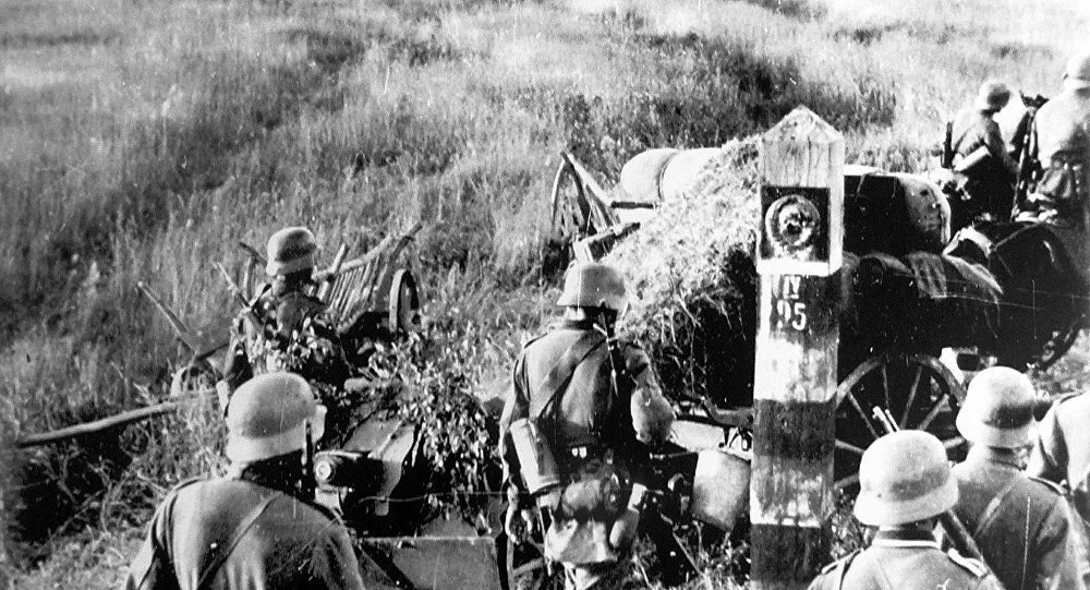 Фотография сделанная немцами в годы ВОВ.