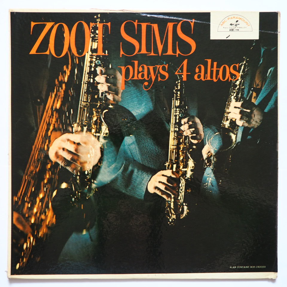  Zoot Sims - Plays 4 Altos (ABC-Paramount, 1957)
