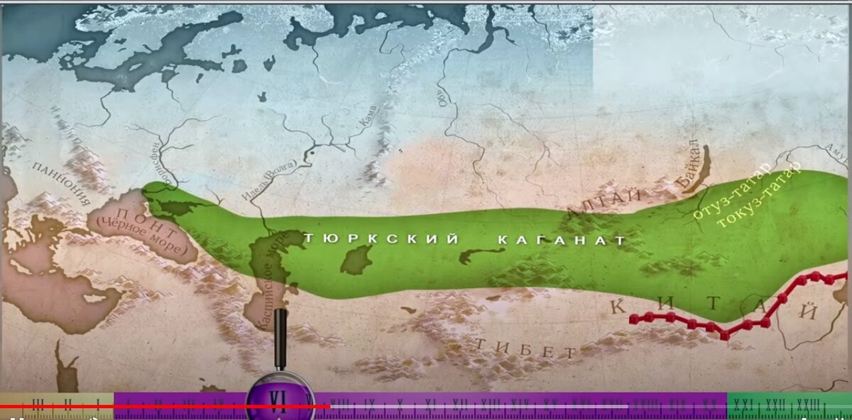 Фрагмент из видеоролика "Истоки возникновения татар"