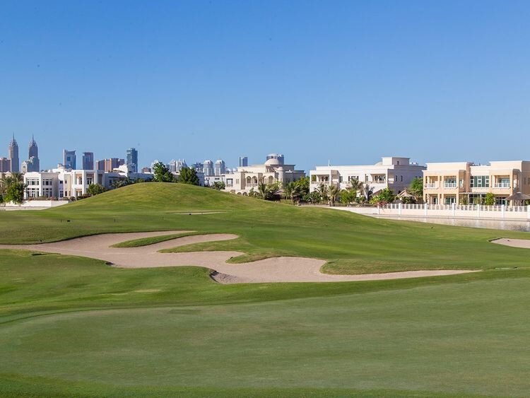 Поле для гольфа в Emirates Hills