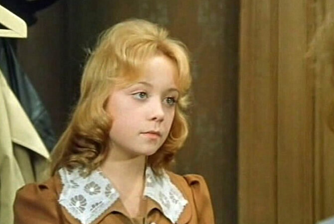 Евдокия Германова в фильме "Портрет с дождем", 1977 год