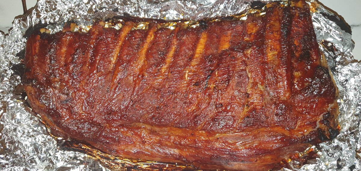 Запечённые рёбрышки с нежнейшим мясом