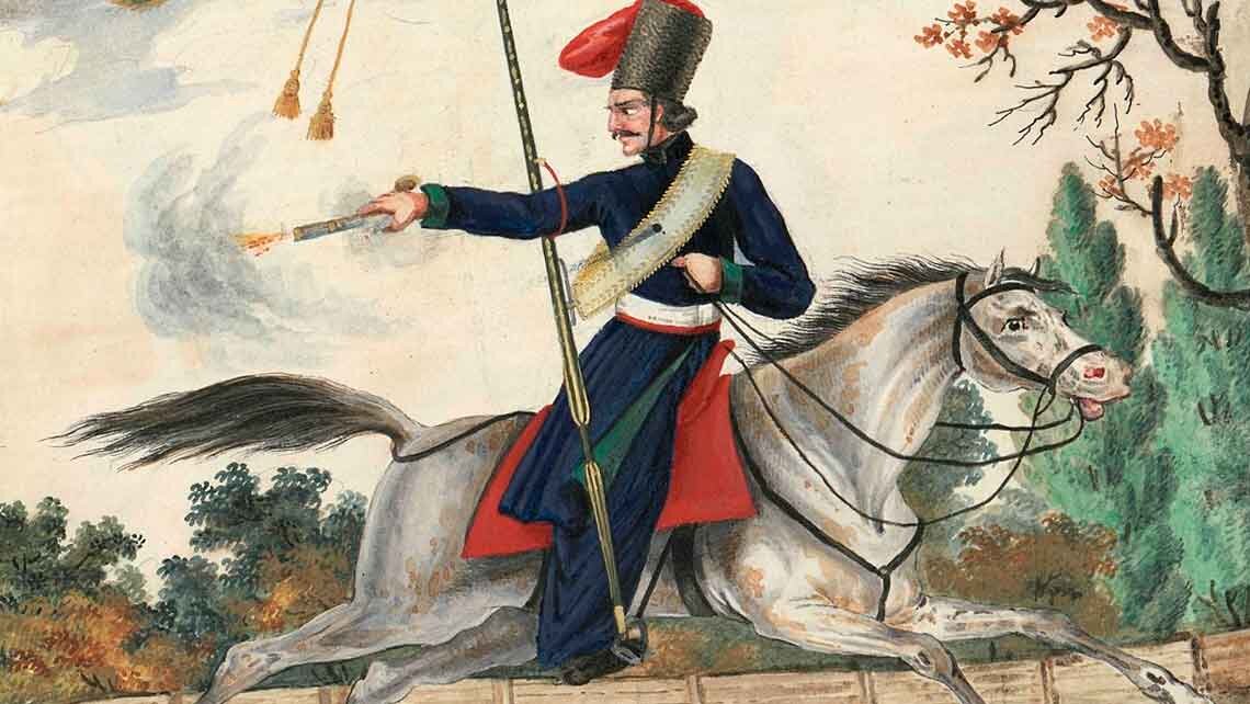 Казак на коне