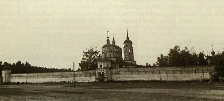 Солотчинский монастырь  фото К. Паустовского 1930 е