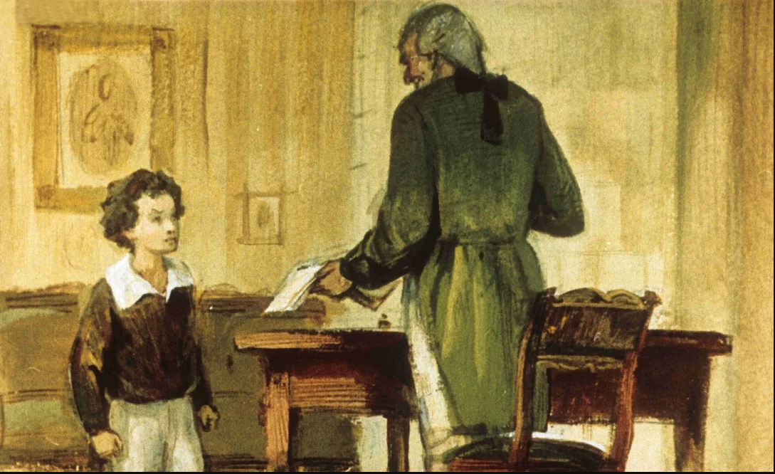 Александр сергеевич пушкин в детстве няня. Пушкин и гувернеры. Диафильм а. Александр сергеевич пушкин его детство. В детстве он охотно читал.