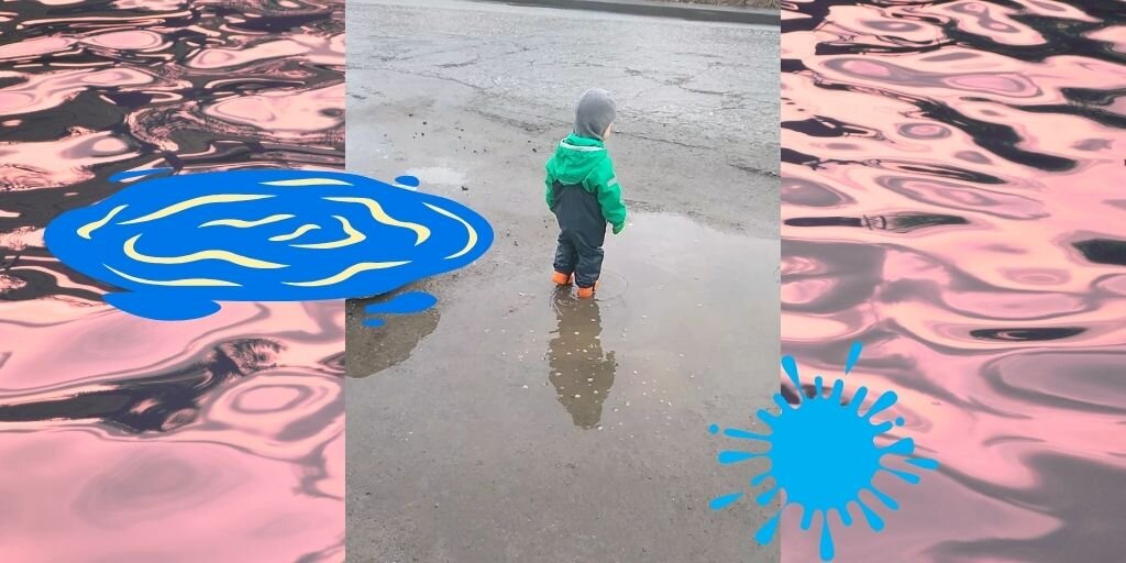 Это не участник событий, это мой сын, но кадр в тему)