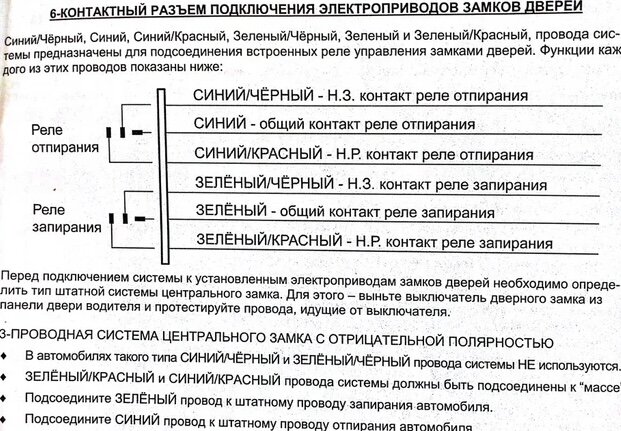 Установка сигнализации. Точки подключения. - Клуб любителей микроавтобусов и минивэнов