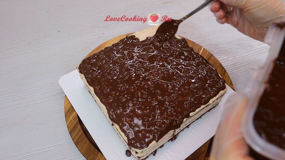 Шоколадный торт с ганашем Бэйлис | LoveCookingRu | Дзен