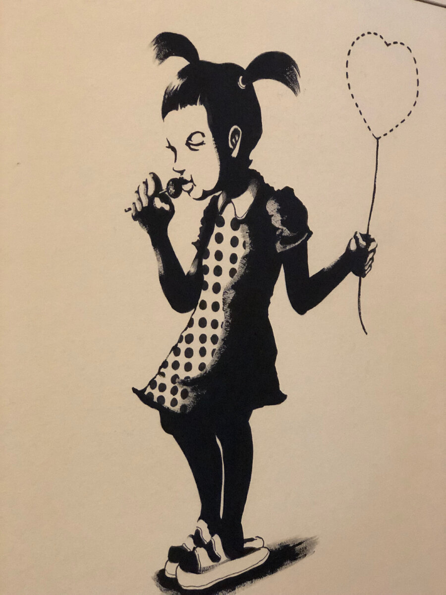 Граффити на общей кухне