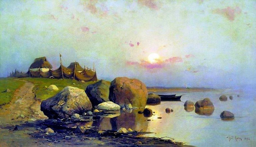 "Рыбацкая деревня" (1892)