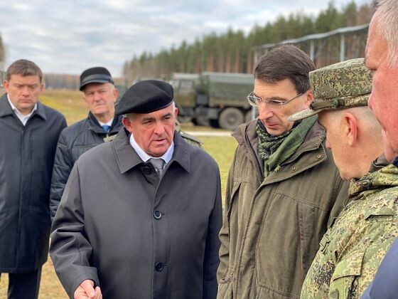    Игорь Щоголев на полигоне «Песочное» под Костромой Администрация Костромской области