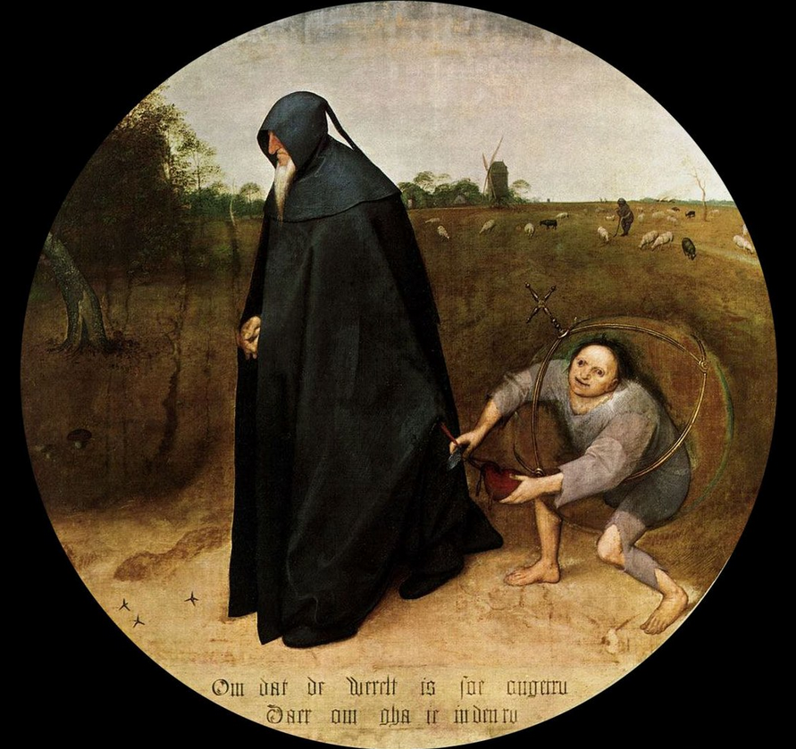 «Мизантроп» Питер Брейгель, 1568