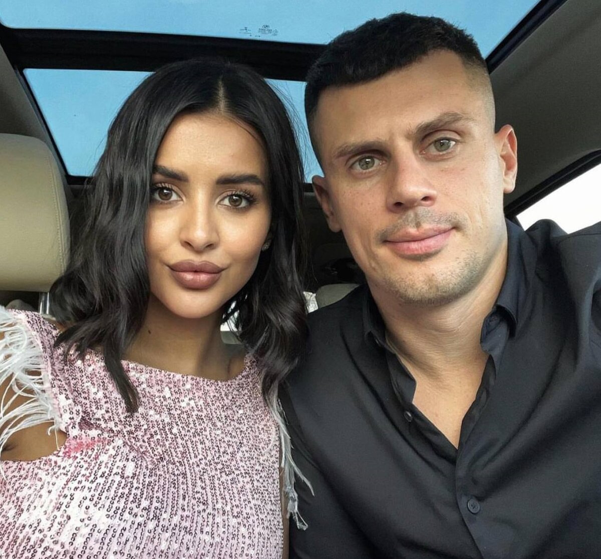 Иван Барзиков и Кристина Бухынбалтэ (фото из Telegram)