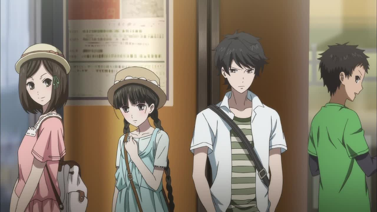 Слева направо: Маюра Соуда, Идзумико Судзухара, Миюки Сагара, Манатсу Соуда. 