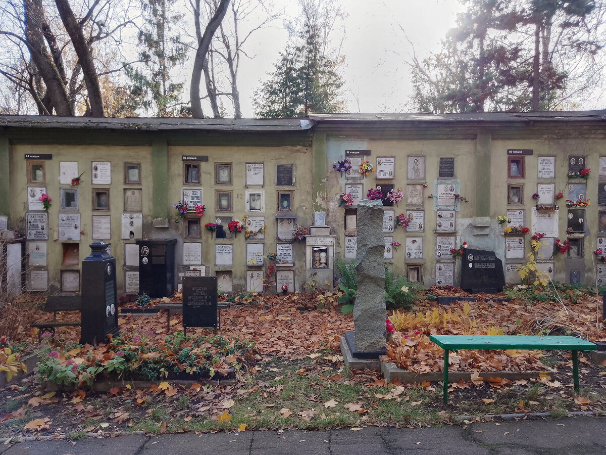 "А не сходить ли нам на кладбище?" Прогулка по Донскому кладбищу. Заключение.