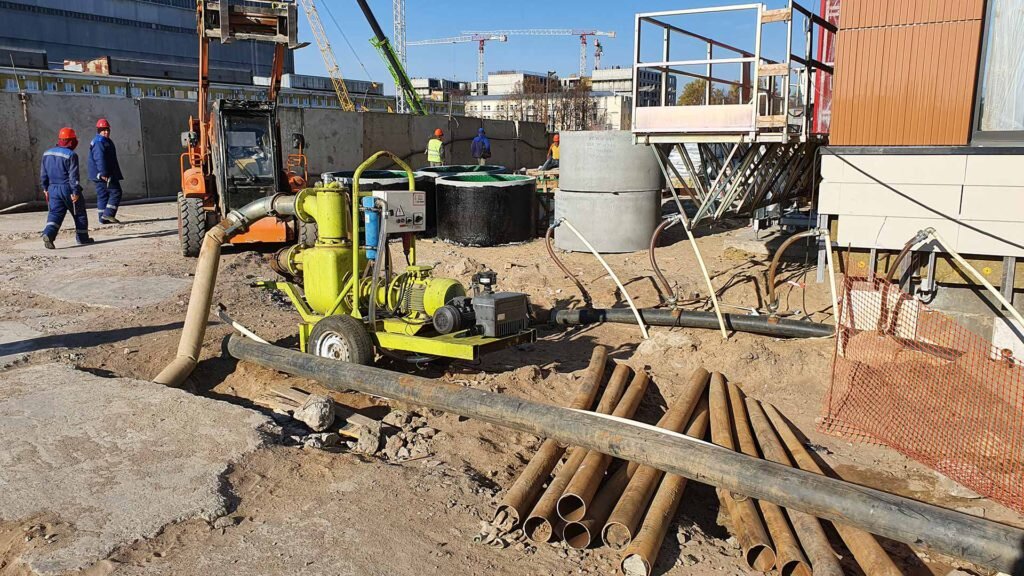 Водопонижение иглофильтрами