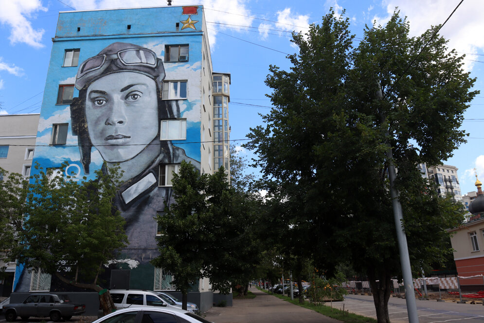 Храм ВДВ В Сокольниках лето