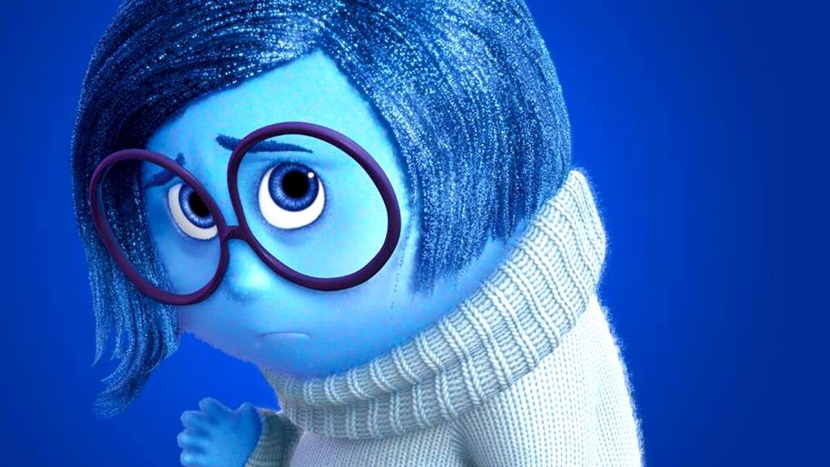 Синий печаль. Головоломка / inside out (2015). Пиксар inside out. Радость головоломка печаль.