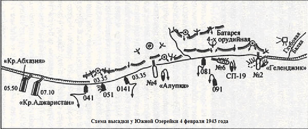 Малая земля карта