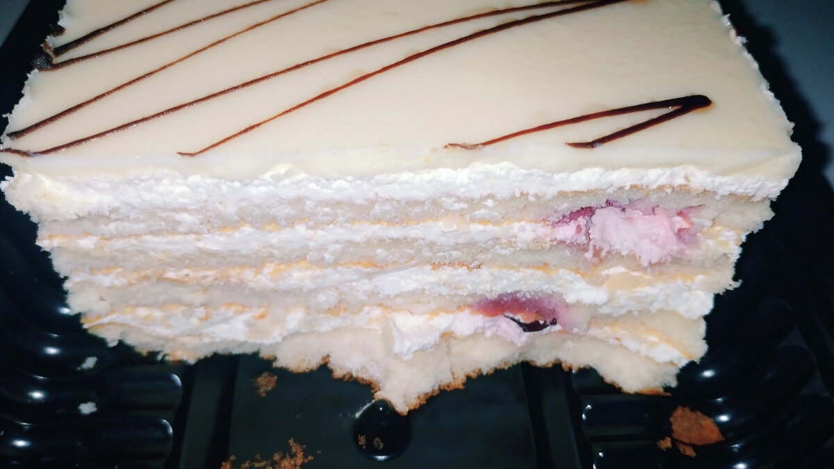 Бисквит с нежным кремом