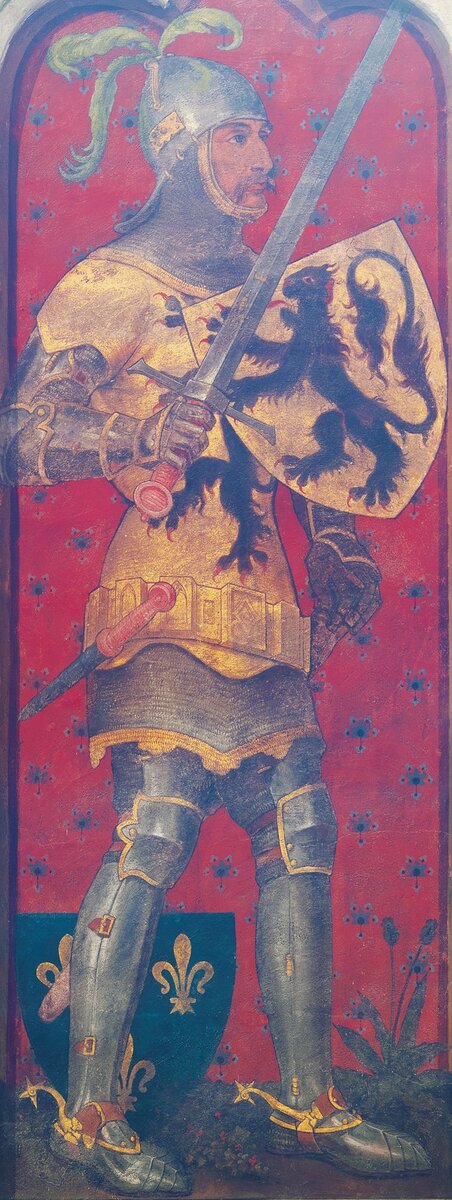 Людовик (Луи) I Неверский (фр. Louis de Nevers, ок. 1304 — 25 августа 1346, Креси, Франция) — граф Фландрии с 1322, граф Невера (Людовик II) с 1322, граф Ретеля с 1328 из дома Дампьер, сын Людовика I, графа Невера, и Жанны, графини Ретеля. Став графом Фландрии, Людовик ориентировал свою политику на Францию, вассалом которой он являлся. При нём Фландрия фактически стала французской провинцией. Он закончил долгую династическую распрю с графами Геннегау (Эно) из-за Зеландии, заключив 6 марта 1323 года договор, по которому Западная Зеландия отошла к Виллему III, графу Геннегау, а остальная часть — Фландрии. 
В 1325 году его подданные восстали, в результате чего Людовик был вынужден бежать во Францию. Вернулся он к власти только в 1328 году при поддержке французской армии.
Он продолжал придерживаться профранцузской политики, когда в 1336 году король Англии Эдуард III наложил эмбарго на экспорт шерсти во Фландрию, в результате чего суконная промышленность оказалась на грани развала. Фламандские торговцы городов Гент, Брюгге и Ипр объединились под предводительством Якоба ван Артевельде и вступили в союз с Англией. В результате в 1339 году Людовик был изгнан из Фландрии.
После начала Столетней войны Людовик сражался против англичан в рядах французской армии. Он погиб 26 августа 1346 года в битве при Креси.