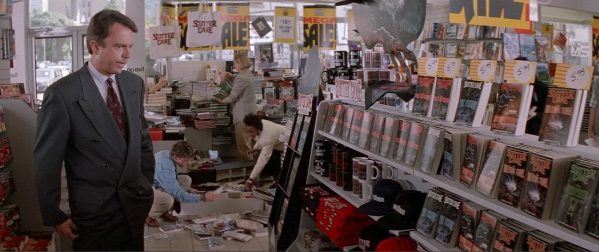 Кадр из фильма "В пасти безумия" (1994)