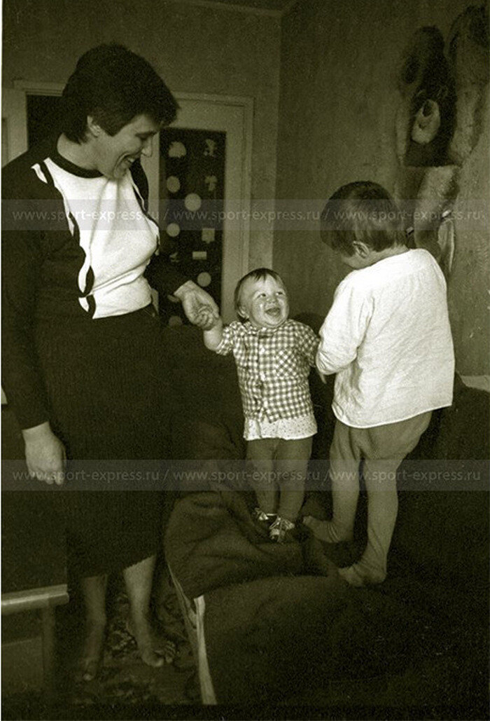 1987 год. Семья Овечкиных. Фото Александр Федоров, «СЭ»