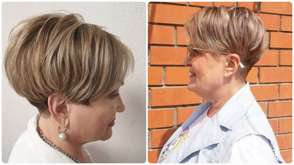 Удлинённые стрижки "Шапочкой!