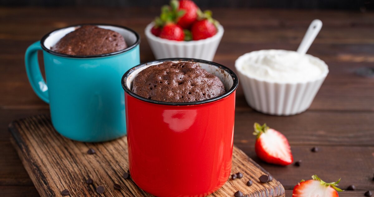     Самый быстрый рецепт - шоколадный кекс в кружке