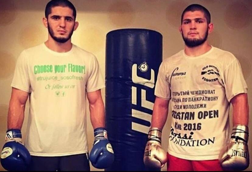     Хабиб Нурмагомедов и Ислам Махачев