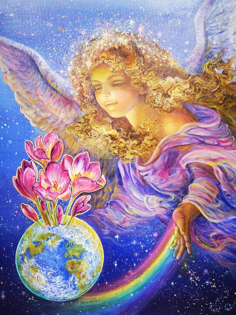 Мир и я. Картина Жозефина Уолл