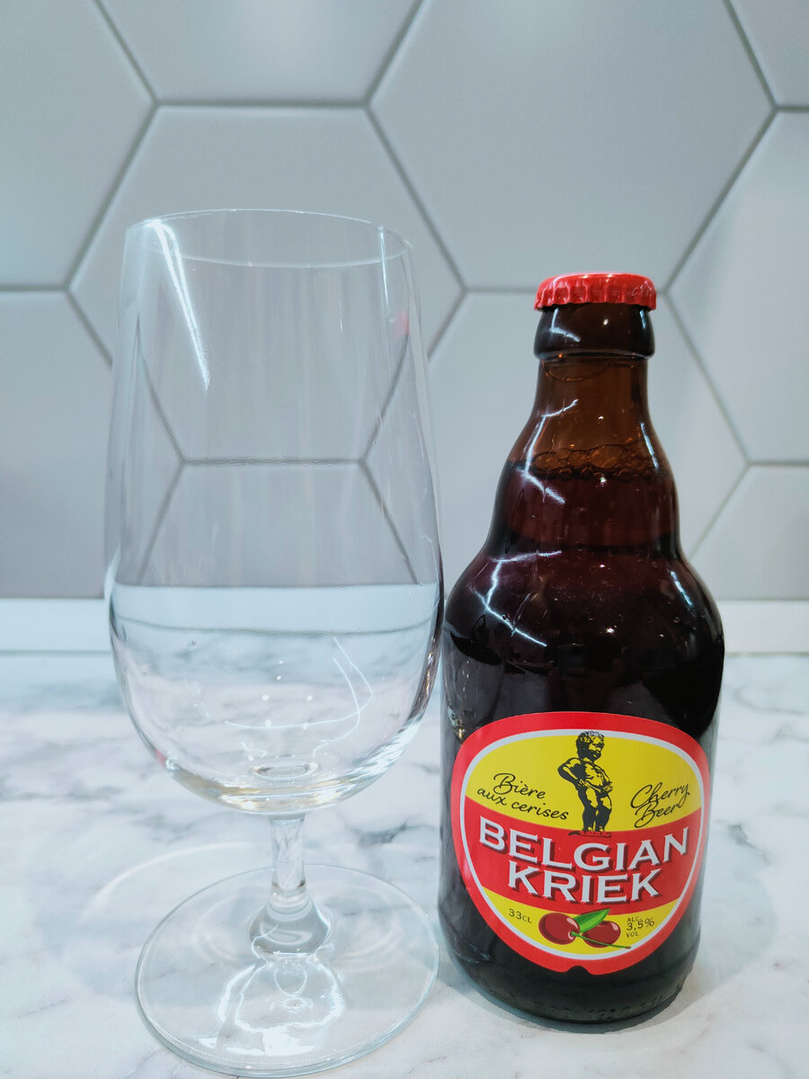 Пиво "Belgian Kriek" (Белжиан Крик) из Бельгии