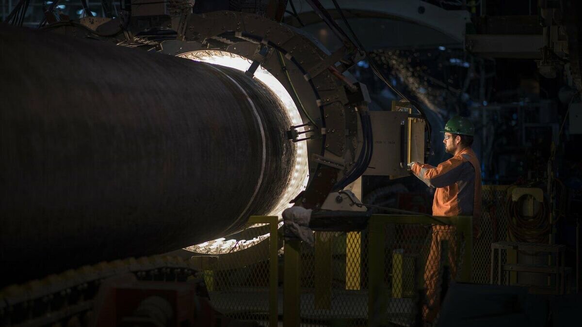    Строительство газопровода "Северный поток - 2"© Фото : @NordStream2/Twitter