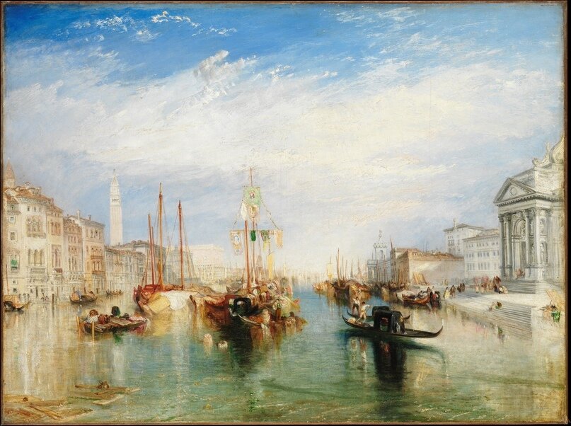 Джозеф Мэллорд Уильям Тернер — Venice, from the Porch of Madonna della Salute, 1835 год